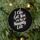 Search for naughty christmas tree decorations Matching