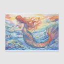 Search for sunset tissue paper Mermaid