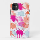 Search for paint splashes iphone cases Pattern