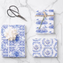 Search for blue and white floral wrapping paper Flowers