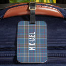 Search for plaid luggage tags Rustic