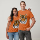 Search for orange tiger tshirts Animals