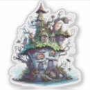 Search for fairy house stickers Colourful