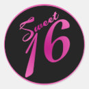 Search for cute sweet 16 stickers Party