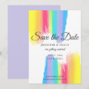 Search for gay pride wedding save the dates Colourful