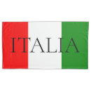 Search for italian pillowcases Flag of italy
