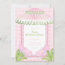 Search for beach cabana invitations Pink