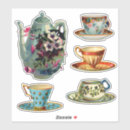 Search for tea set stickers Teapot