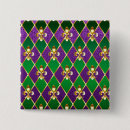 Search for fleur de lis square badges Green