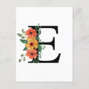 Search for letter e postcards Alphabet