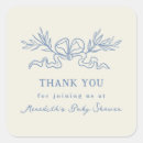Search for ribbons square stickers Watercolor