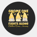 Search for no one fights alone stickers Cancer