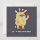 Search for monster birthday cards Humour