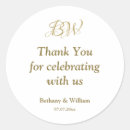 Search for thank you for celebrating with us stickers Elegant