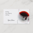 Search for wine glass business cards Restaurant