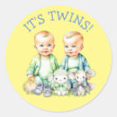 Search for twins stickers Twin boys