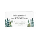 Search for childrens return address labels Rustic
