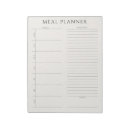 Search for weekly meal planner notepads Simple