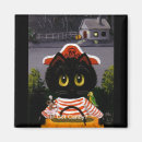 Search for halloween mouse magnets Black cat