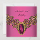 Search for lace birthday invitations Gold