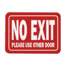 Search for exit magnets Red