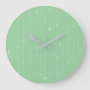 Search for mint green clocks Pastel