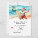 Search for in july christmas invitations Santa