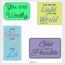 Search for light of the world stickers Religious