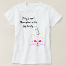 Search for sorry mom tshirts Cat lover