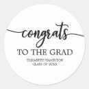 Search for congrats to the grad stickers For her