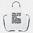 Search for give aprons Funny