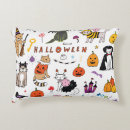 Search for vintage halloween cat cushions Illustration
