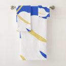 Search for leaf print bath towels Blue