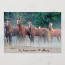 Search for equestrian wedding invitations Riding
