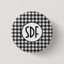 Search for plaid badges Monogrammed