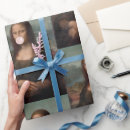 Search for famous painting wrapping paper Leonardo da vinci