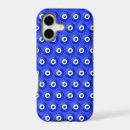 Search for evil eye amulet iphone cases Blue