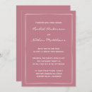 Search for old paper wedding invitations Pink