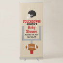 Search for football baby shower posters For her