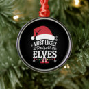 Search for elves christmas tree decorations Funny