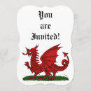 Search for wales invitations Red dragon