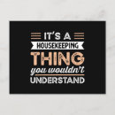 Search for cleaner postcards Housekeeper