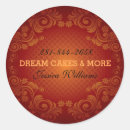 Search for red swirl stickers Elegant