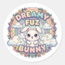 Search for fluffy rabbit stickers Kawaii