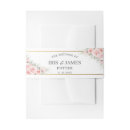 Search for floral wedding invitation belly bands Sage green