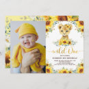 Search for lion cub invitations Wild one