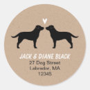 Search for dog wedding stickers Modern