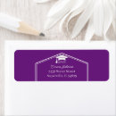 Search for grad return address labels Purple
