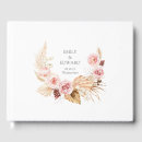 Search for bridal shower wedding guest books Elegant