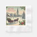 Search for christmas scene napkins Church